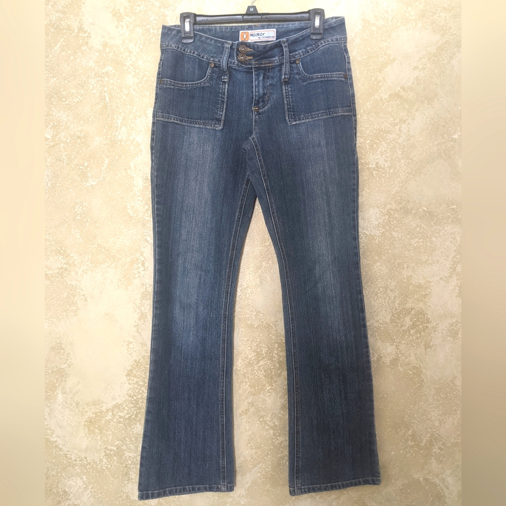 Y2K Vintage Project By Carbon Denim Low Rise Jeans Sz 7
